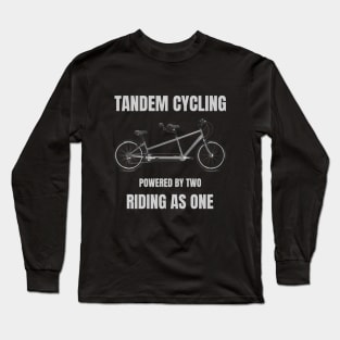 TANDEM RIDING AS ONE Long Sleeve T-Shirt